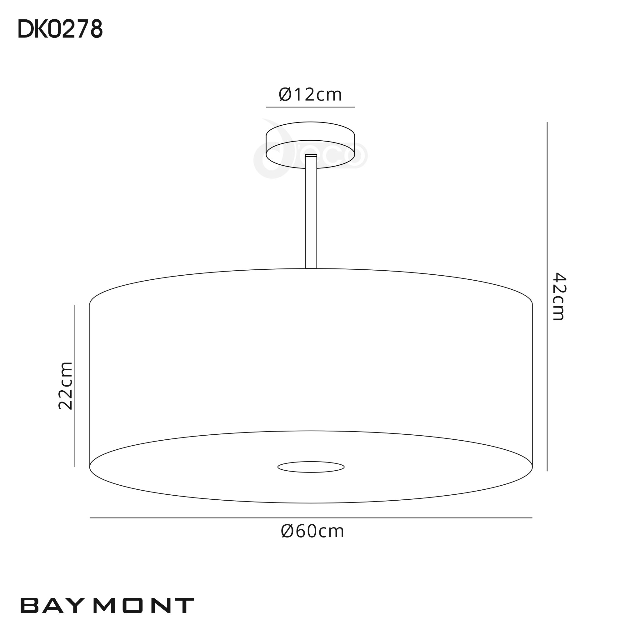 Baymont SN GR Ceiling Lights Deco Semi Flush Fittings Baymont SN GR Ceiling Lights Deco Semi Flush Fittings